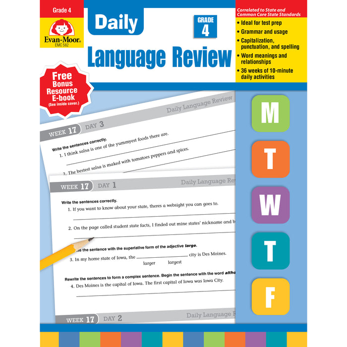 DAILY LANGUAGE REVIEW GR 4