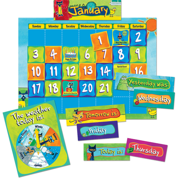 Pete The Cat Calendar Kit, 2 Kits