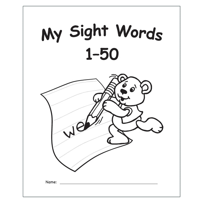 My Own Books™: Sight Words 1-50, 10-Pack