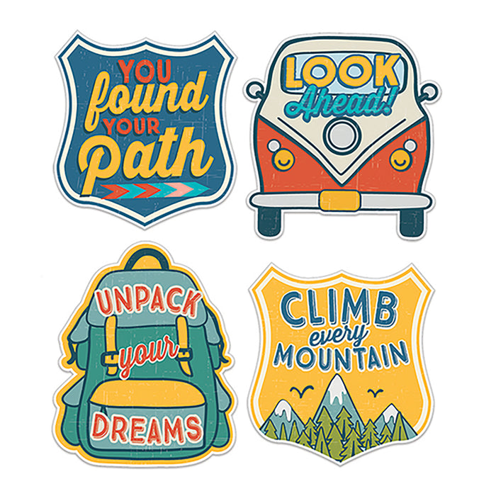 Adventurer Badges Stickers, 40 Per Pack, 12 Packs