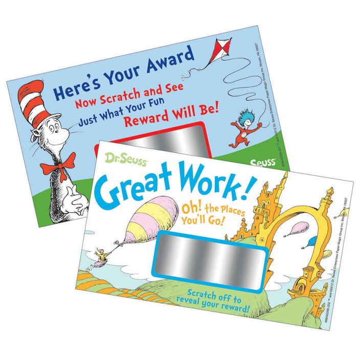 Dr. Seuss™ Scratch Off Rewards, 24 Per Pack, 6 Packs