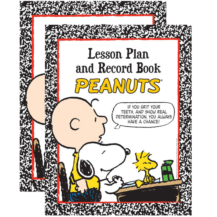 Peanuts® Lesson Plan & Record Book, Pack of 2