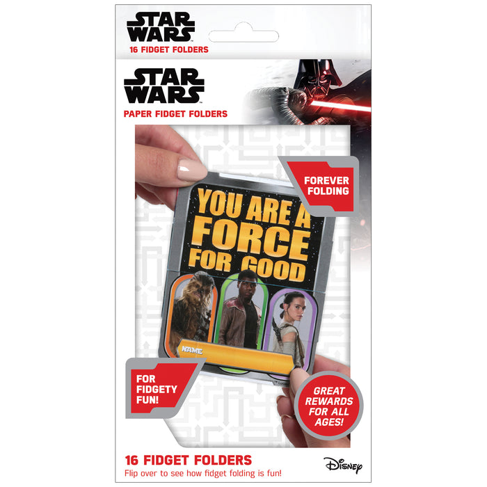 Star Wars™ Fidget Folder, 16 Per Pack, 6 Packs
