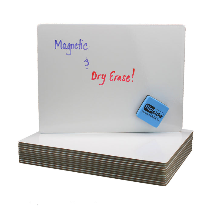 MAGNETIC DRY ERASE BOARD 12PK 9X12