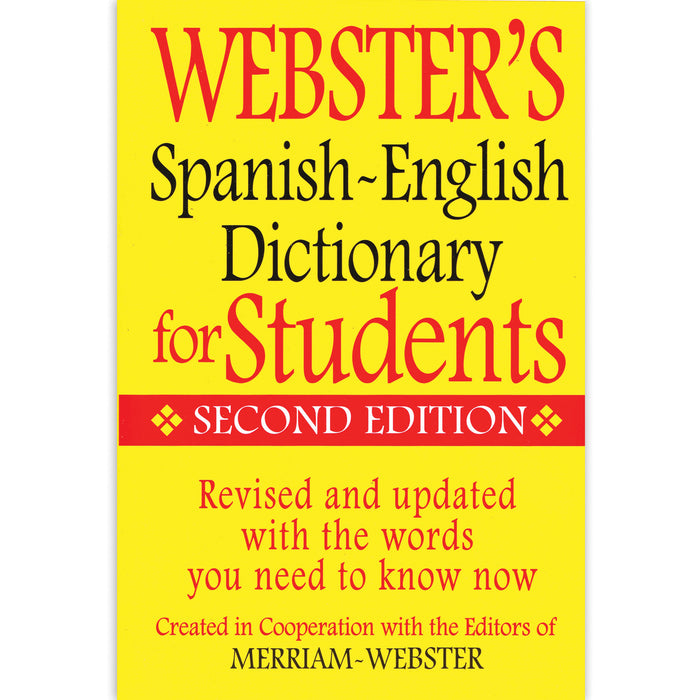 (6 EA) WEBSTERS SPANISH ENGLISH