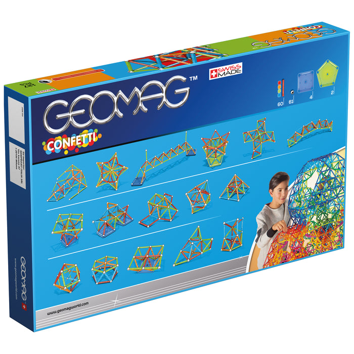 GEOMAG CONFETTI SET 127 PIECES