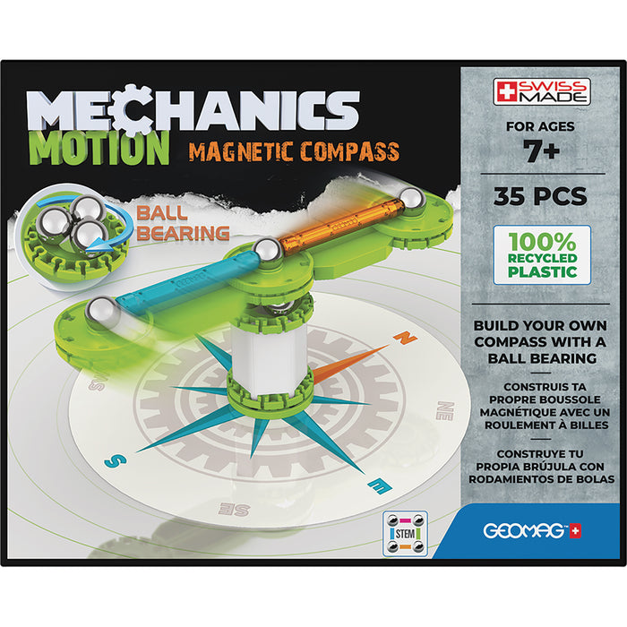 Mechanics Compass Recycled, 35 Pieces