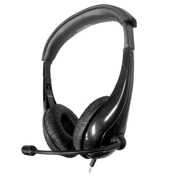 Motive8™ Mid-Sized Multimedia Headset with In-line Volume Control