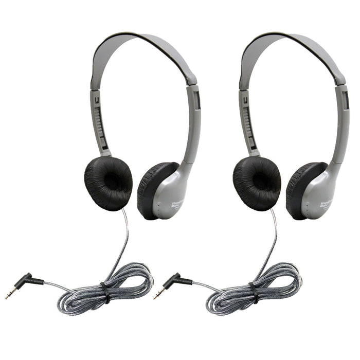 SchoolMate™ Personal Stereo Headphone with Leatherette Cushions, Pack of 2