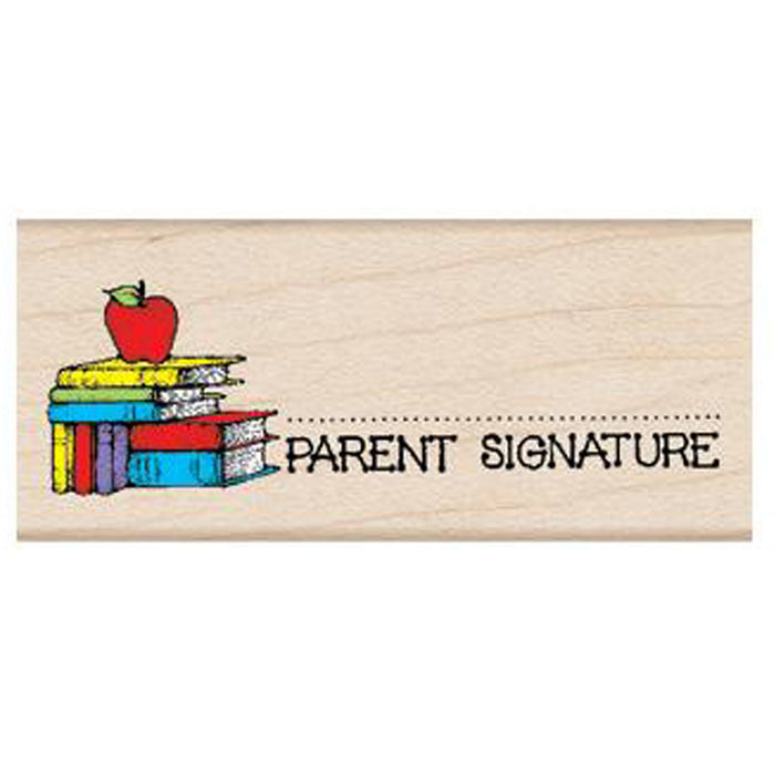 Parent Signature with Apple Stamp, Pack of 3