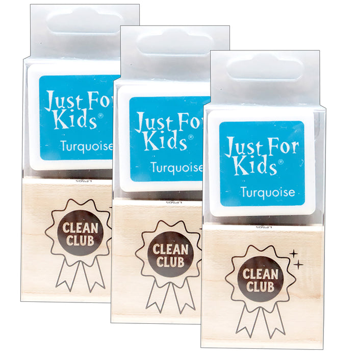Just for Kids® Clean Club Herokids Stamp With Ink, Pack of 3