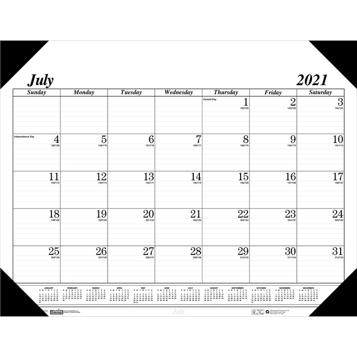 ACADEMIC ECONOMY DESK PAD 14-MONTH