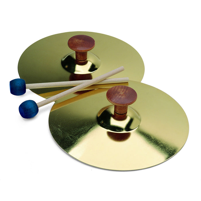 5IN CYMBALS W/MALLET PAIR
