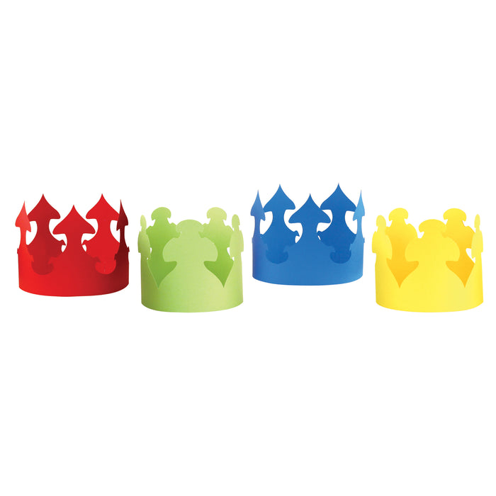 Bright Tag Crowns, 24 Per Pack, 3 Packs