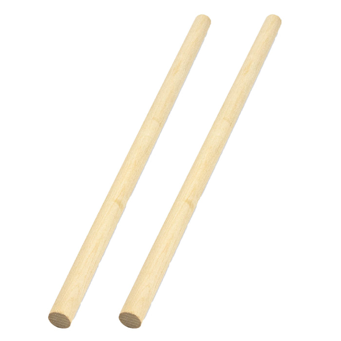 Wood Dowels, 1-2", 25 Per Pack, 2 Packs