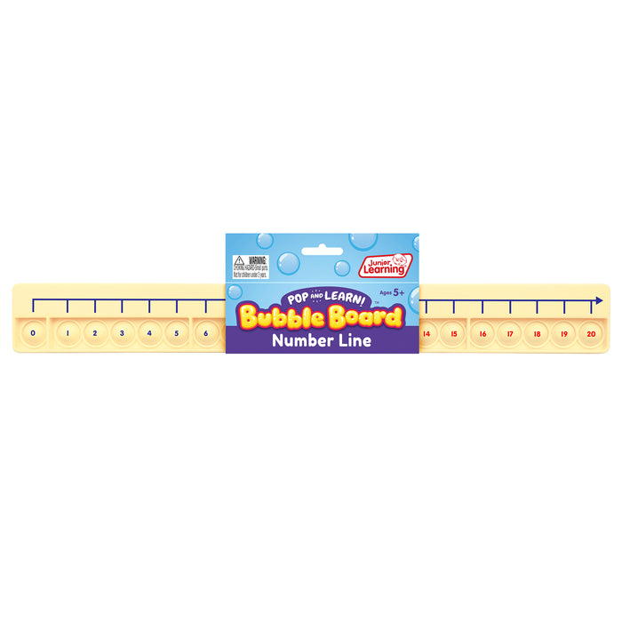 Number Line Pop and Learn™ Bubble Board