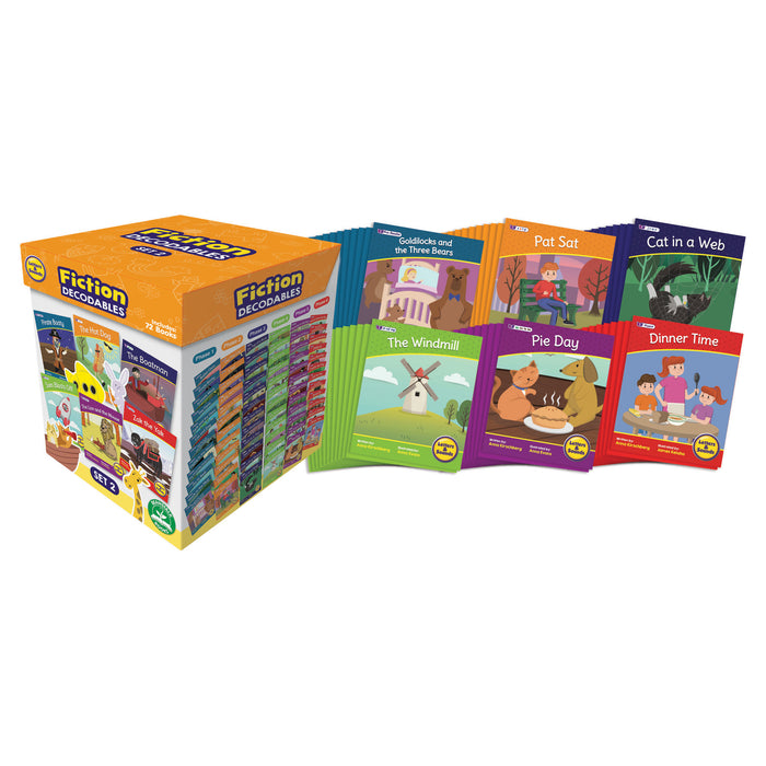 Letters & Sounds Fiction Decodables Boxed Set, Set 2