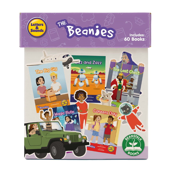 Letters & Sounds The Beanies Boxed Set, Set of 60