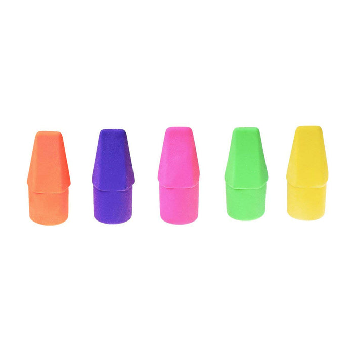 Cap Eraser Bright Colors, 144 Per Pack, 5 Packs