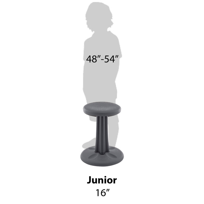 Junior Wobble Chair 16" Grey