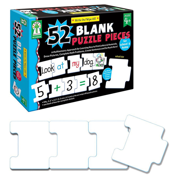 (2 EA) WRITE-ON/WIPE-OFF 52 BLANK