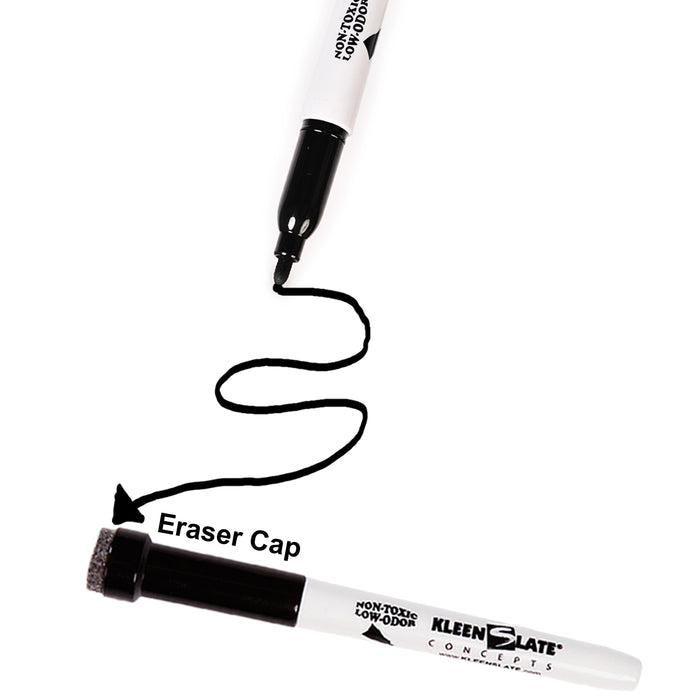 36PK SMALL BLACK DRY ERASE MARKERS