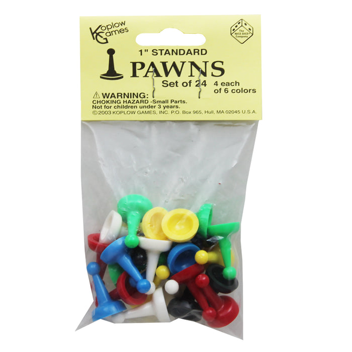 Pawns, 24 Per Pack, 12 Packs