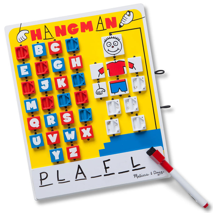 Flip-to-Win Hangman Travel Game, Pack of 2