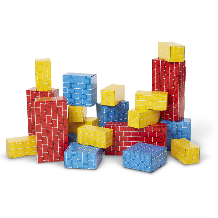 Jumbo Cardboard Blocks, 24-Piece Set