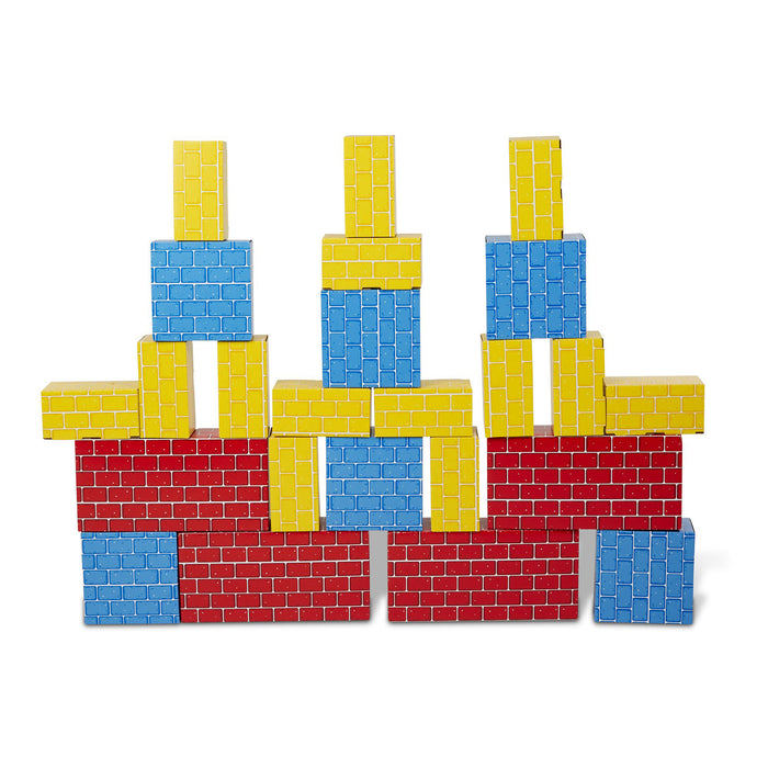 Jumbo Cardboard Blocks, 24-Piece Set