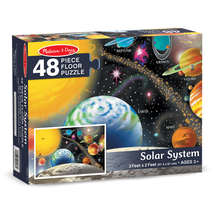 Solar System Floor Puzzle, 24" x 36", 48 Pieces