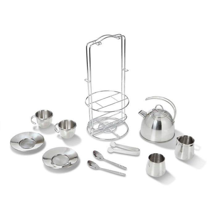 METAL TEA SET 11 PCS