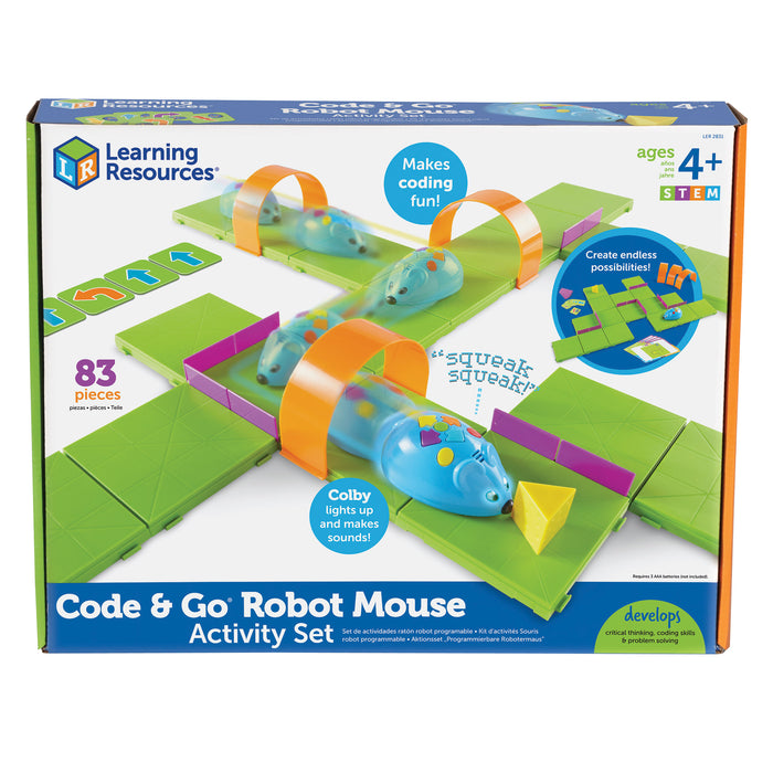 STEM ROBOT MOUSE CODING ACTIVITY