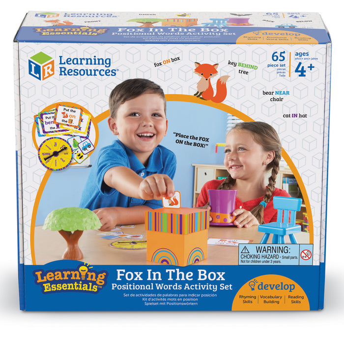 FOX IN A BOX POSITION WORD ACTIVITY