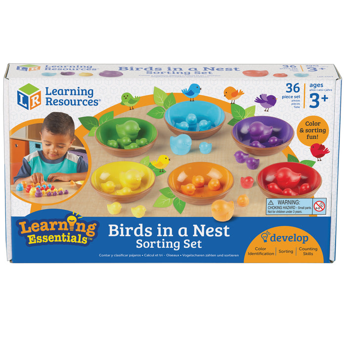 BIRDS IN A NEST SORTING SET