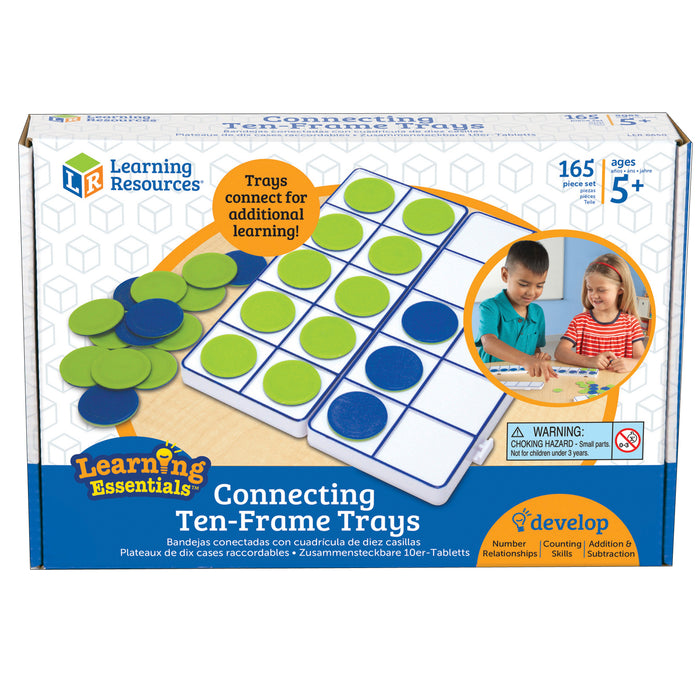 CONNECTING TEN FRAME TRAYS