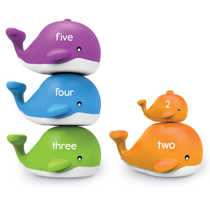 SNAP-N-LEARN STACKING WHALES