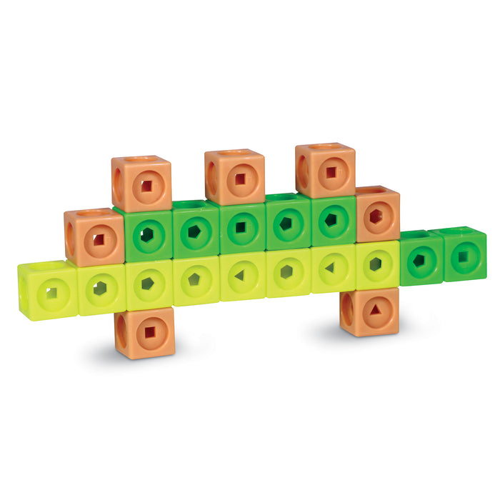 Mathlink® Cubes Kindergarten Math Activity Set: Dino Time!