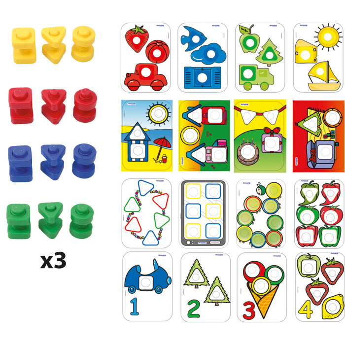 NUTS & BOLTS ACTIVITY SCHOOL SET 72