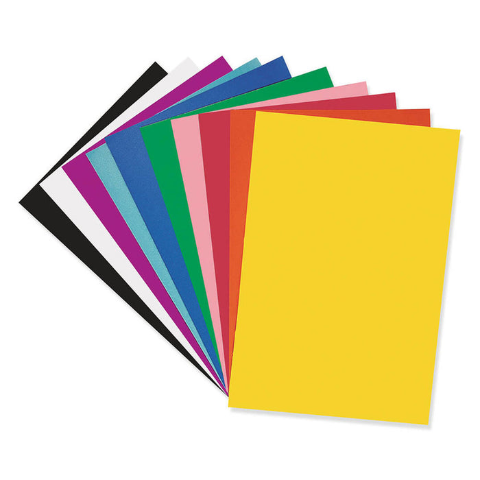 POSTER BOARD 50 SHEETS ASST COLORS