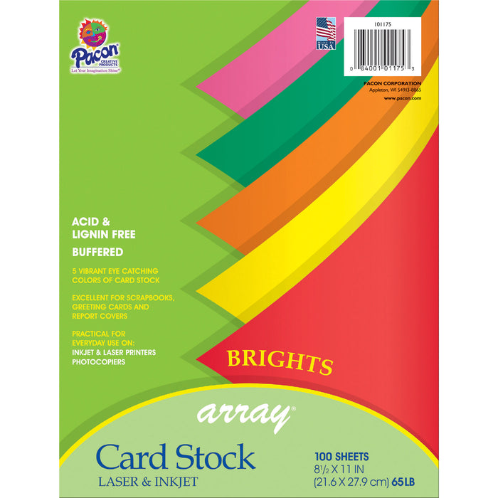 ARRAY CARD STOCK BRIGHTS ASSORTED