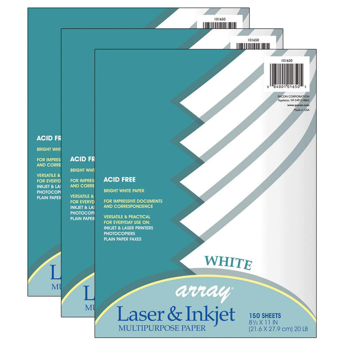 (3 PK) MUTLI PURPOSE PAPER WHT