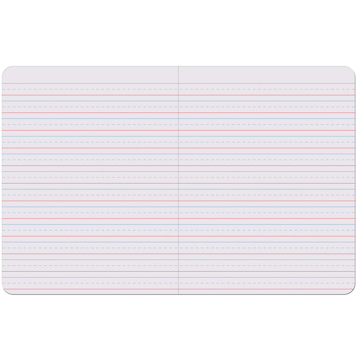 Primary Composition Book, Book Bound, D'Nealian Grades-Zaner-Bloser, 1-2" x 1-4" x 1-4" Ruled, 9-3-4" x 7-1-2", 100 Sheets, Pack of 6