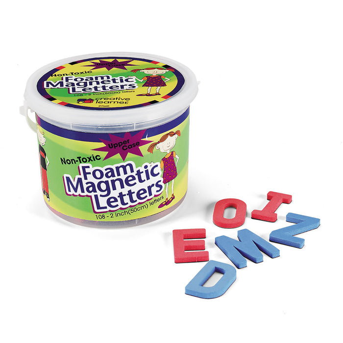 FOAM MAGNETIC LETTERS 2 UPPERCASE