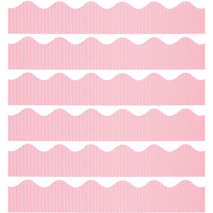 Decorative Border, Pink, 2-1-4" x 50', 6 Rolls