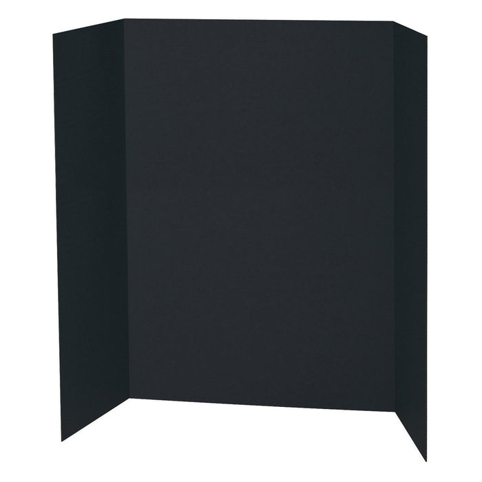 Presentation Board, Black, Single Wall, 48" x 36", Pack of 6