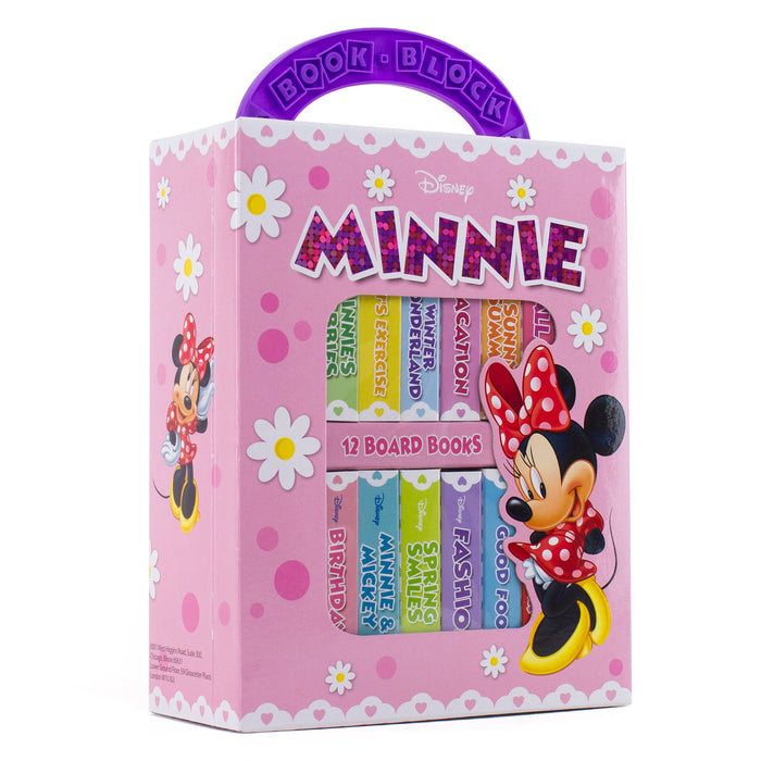 MY FIRST LIBRARY MINNIE MOUSE 12BK