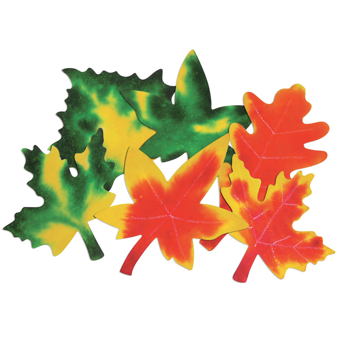 Color Diffusing Paper Leaves, 80 Per Pack, 3 Packs
