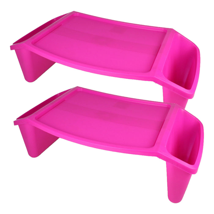 (2 Ea) Lap Tray Hot Pink