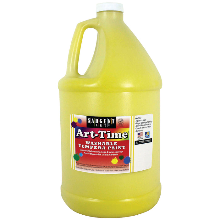 YELLOW ART-TIME WASHABLE PAINT GLLN